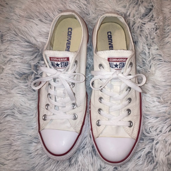 🛹Converse 10 White Low Top All-Star Shoes🛹 - Picture 11 of 11